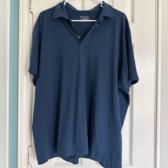 UNTUCKit Other - Untuckit Blue Polo size XXL